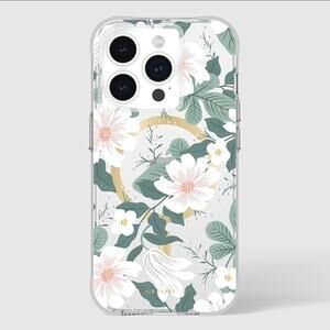 Rifle Paper Co. iPhone 15 Pro Case | MagSafe | 6.1" | Floral Pattern - Willow